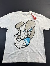 Camiseta Headgear Classics Goat Blanca Talla Pequeña S La Mejor De Todos los Tiempos NUEVA CON ETIQUETA
