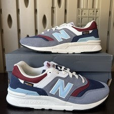 Zapatillas retro New Balance 997H Cordura para hombre gris/azul/blanco CM997HGN