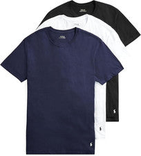 Polo Ralph Lauren para hombre con paquete de 3 camisetas interiores de algodón absorbentes, talla XL