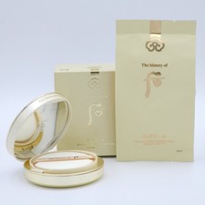 Cojín dorado de lujo The History of Whoo Gongjinhyang Mi brillo #21 #23 K-Beauty