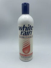 Acondicionador de lluvia blanco vintage salón fórmula para el cabello Gillette 1993 utilería de película