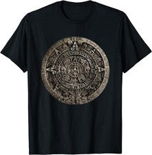 Camiseta Calendario Azteca o Maya Maya Hombres Mujeres Niños Talla S-5XL