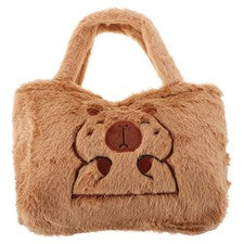 Lindo Bolso de Hombro de Felpa de Dibujos Animados Bandolera Bolso de Mano Ligero para Mujer