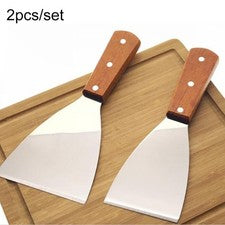 Accesorios para espátula de carne 2 piezas hornear cocina panqueques pala utensilios