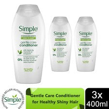Champú limpiador suave Simple Kind to Hair, 3 x 400 ml
