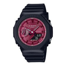 CASIO G-SHOCK GMA-S2100RB-1A analógico digital reloj para mujer esfera borgoñ...