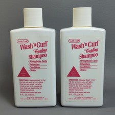 RARO Champú Rizador Nutra Care Wash 'n Curl De Colección Descontinuado 8 fl oz Lote