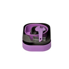 Juego completo de utensilios Wildo Camp-A-Box - Lila