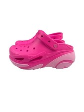 Zueco plataforma CROCS Bubble Crush rosa aplastamiento 210062-6TW M8 W10 magenta rosa claro
