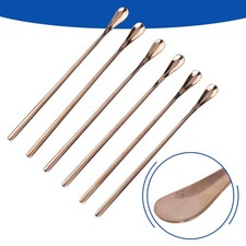 Cuchara de acero inoxidable DIY Craft 19 3 cm para agitar y mezclar resina de cera