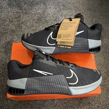 Reino Unido 10 Nike Metcon 9 Hombres Entrenadores Cross Fit Negro DZ2617-001 Totalmente Nuevo