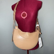 Time and Tru Mujer Olivia Bandolera Mocha Español Bolso de Mano Cartera