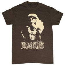 Camisa Retro Lee Scratch Perry DUB Manga Corta Negra Unisex S-5XL