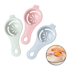 Herramienta para hornear separador de yemas de huevo colador de cocina mango de cocina