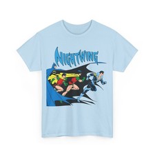 Camiseta Nightwing George Perez Art Robin Dick Grayson Teen Titans Estilo Vintage