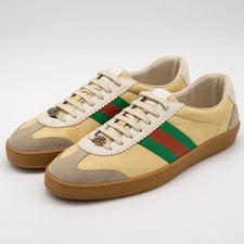 Zapatillas Gucci Para Hombre Web G74 GG Abejas Amarillo Red Verde 13.5G 14 EE. UU.