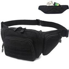 Bolsa de transporte táctica militar oculta para pistola bolsa de cintura riñonera funda para pistola
