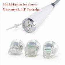 Reemplace 10/25/64 pines cartuchos desechables puntas para máquina de RF cuidado facial de la piel