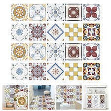 20 hojas de pegatinas de azulejos extraíbles para decoración del hogar