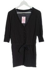 Mazine Sommerkleid Minikleid Damen Schwarz Größe 36 Casual Elegant Knopf