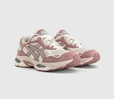 Zapatos para correr Asics Gel-NYC 2 Oatmeal Umebosh con cordones malla superior suela de goma