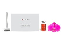 Calecim Professional Sistema Avanzado de Crecimiento del Cabello 6 Botellas X 5g con Activador