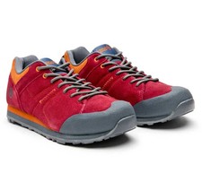 Izas Para Hombres UK7 Rojo Gamuza Resistente al Agua Caminar Senderismo Trek Trail Zapatos Entrenadores