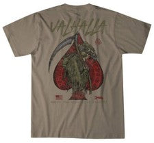 Camiseta estilo obús para hombre Valhalla militar grunt MFG