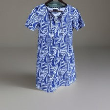 Vestido HiHo Sandy Cay Para Mujer Talla XS Mediano Velas Diseñado Tortola BVI Resort Wear