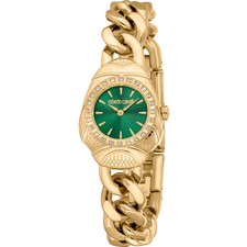 Reloj Roberto Cavalli RC5L093M0035 Mujer Cuarzo Acero Correa Acero Esfera Verde