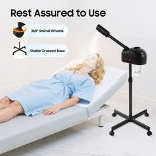 Máquina de rejuvenecimiento facial de iones de vapor vapor vaporizador facial spa cuidado pulverizador 800 W