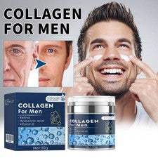 Crema de estiramiento hidratante para el cuidado facial de la piel reafirmante líneas finas aclarador facial para hombre