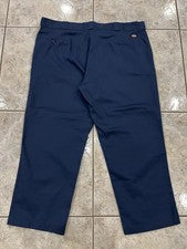 2 Nuevos Pantalones de Trabajo DICKIES 44X30 874NV Azul Marino Ajuste Original Sarga Lona