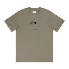 Camiseta AIME LEON DORE Logo Tinta Verde TALLA M $85