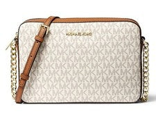 MICHAEL KORS Mujer JET SET ARTÍCULO BANDOLERA VAINILLA 35F8GTTC3B