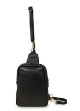 Bolso Bandolera Sarta & Co Tara Cuero Genuino Italiano Guijarro
