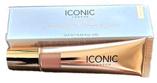 Rubor líquido transparente ICONIC LONDON en cara fresca .42floz / 12,5 ml tamaño completo en caja