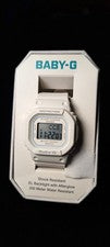 Reloj Casio Mujer Baby-G Temporizador Mundial Blanco BGD560-7TN Resistente a Golpes Nuevo en Caja