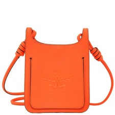 Bolso Bandolera MCM Mini Himmel Hobo - Naranja MWHESAC01OQ