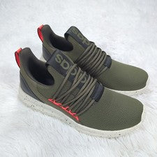 Zapatos para correr Adidas Lite Racer Adapt 7.0 Olive Strata para hombre talla 9.5 10 IH7723