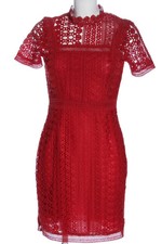 Vestido de verano mujer Reserved elegante encaje rojo talla 34