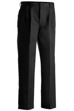 Pantalones chinos Edwards estilo 2677 negros utilitarios plisados delanteros talla 32-30 para hombre