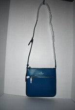 Bandolera Kate Spade Sadie North South en Sapphire Ice #K7379 Nueva con Etiquetas