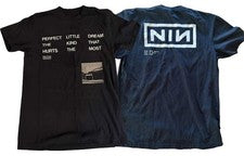 Camiseta debut lírico NIN Nine Inch Nails Gave Up talla S-5XL