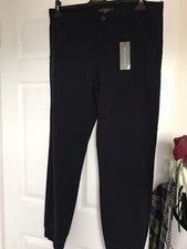 Pantalón French Connection Hombre Talla L Nuevo Con Etiquetas Azul Estilo 38Wx31L Puño Pierna