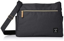 Bolso de Hombro Anello GRANDE GT-H2522 CLP Clásico Elegante Melange Poliéster 10 Bolsillos