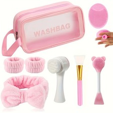 Set de Belleza Facial 8 Piezas con Neceser – Regalo Perfecto para Mujer
