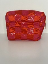 Bolso de Cosméticos Maquillaje ULTA Beauty Rojo NUEVO 6.5 X 5.5"