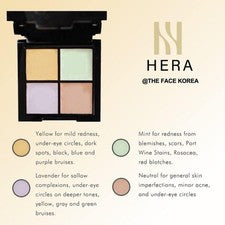 PALETA CORRECTORA FACIAL HERA