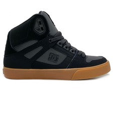 ZAPATOS DC PURE HIGH TOP WC ZAPATILLAS DE GOMA NEGRAS